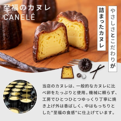 至福のカヌレ【クラシック】6個入り メディア掲載多数