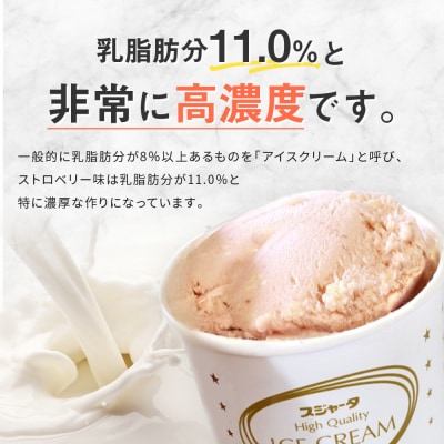 アイス ストロベリー クッキー入り 11個 シンカンセンスゴイカタイアイス