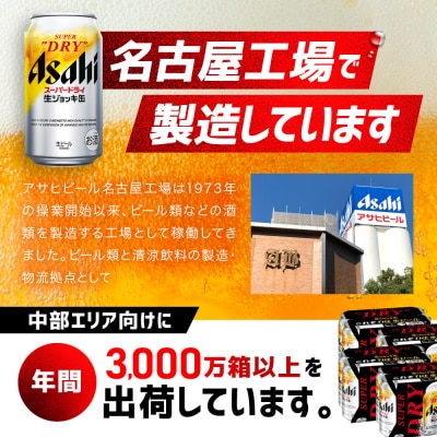 スーパードライ生ジョッキ缶　340ml×24本