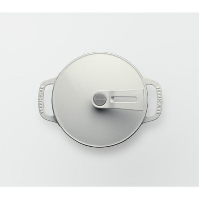 オーブンポット2 MINI 14cm【シーソルトホワイト】(セルフスタンディングリッド)