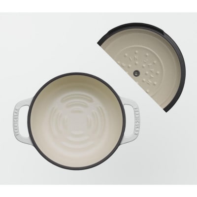 オーブンポット2 MINI 14cm【シーソルトホワイト】(セルフスタンディングリッド)