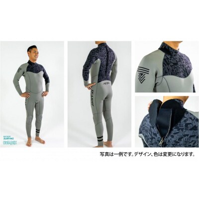 サーフィン用ウェットスーツ (BACKZIP)フルスーツ 3mm起毛