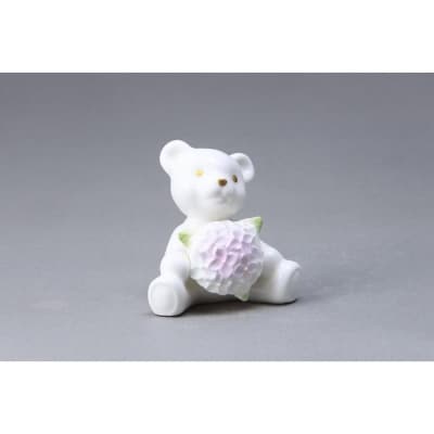 ノリタケの森ベアシリーズ　紫陽花ベア　M066　K199