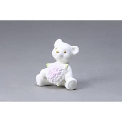 ノリタケの森ベアシリーズ　紫陽花ベア　M066　K199