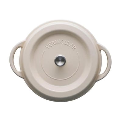 バーミキュラ オーブンポットラウンド26cm 　SUKIYAKI(ナチュラルベージュ)