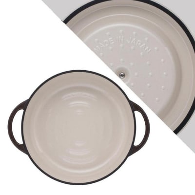 バーミキュラ オーブンポットラウンド26cm 　SUKIYAKI(パールブラウン)
