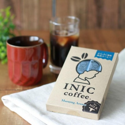 カフェオレ スティック INIC coffee モーニングアロマ 12本
