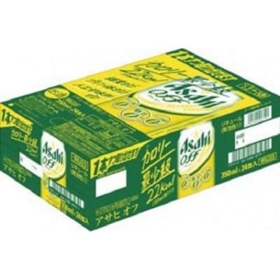 ふるさと納税アサヒ　オフ缶350ml×24本入り　　　　1ケース×6ヶ月定期便 　名古屋市
