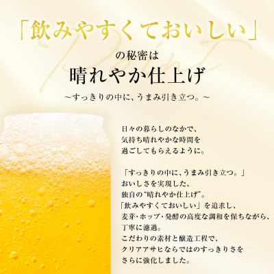 ビール アサヒ クリアアサヒ 350ml 24本 4ケース 　