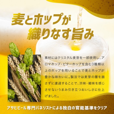 アサヒ　クリアアサヒ缶　350ml×24本