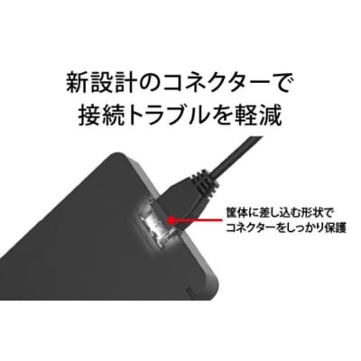 BUFFALO/バッファロー 耐衝撃ポータブルHDD 4TB