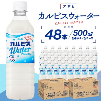 アサヒカルピスウォーターPET500ml　24本入　2ケース