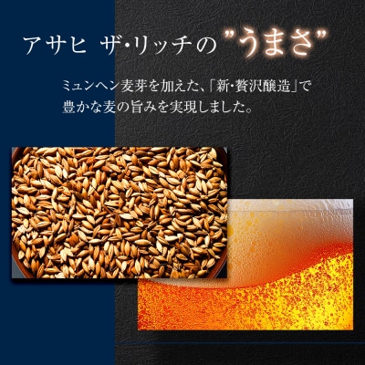 アサヒ　ザ・リッチ＜350ml缶＞24缶入　　2ケース　名古屋工場製造