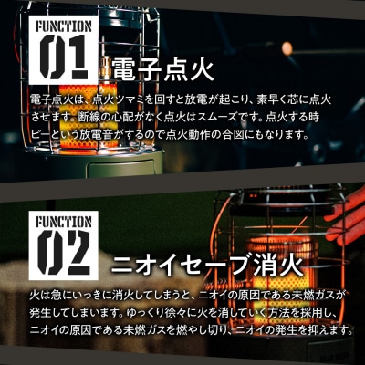 【GEAR MISSION】トヨトミ対流形石油ストーブRR-GER25(コヨーテブラウン)7～9畳