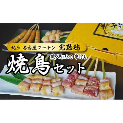 名古屋コーチン完熟鶏の焼鳥