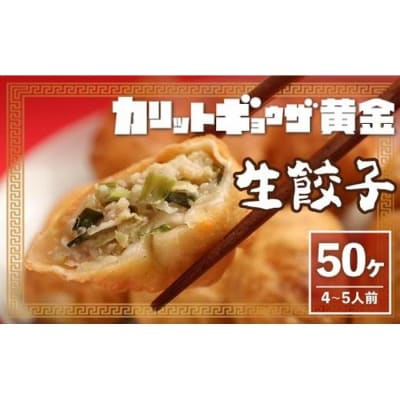 カリットギョウザ生餃子50ケ【4～5人前】ジューシー