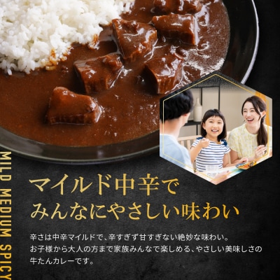 牛たん専門店の牛たんごろごろカレー200g×8袋