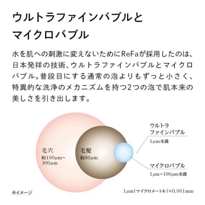 ReFa FINE BUBBLE DIA 120【マットブラック】 リファ シャワーヘッド