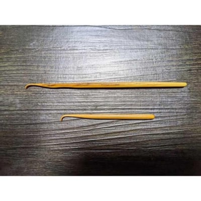 つげ櫛の櫛留商店 本つげ材耳かき(大小セット) | 愛知県名古屋市