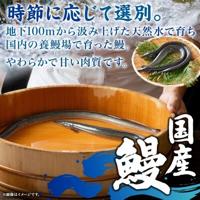 名古屋 うなぎのしら河 国産 鰻　ひつまぶし倶楽部1人前 蒲焼き 120g