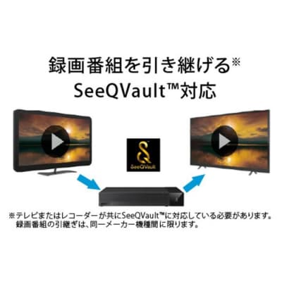 BUFFALO/バッファロー SeeQVault対応 3.5インチ 外付けHDD 8TB