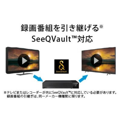 BUFFALO/バッファロー SeeQVault対応 3.5インチ 外付けHDD 2TB