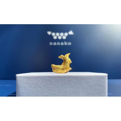 話題独占?!名古屋城の【金のシャチホコ】魚のアクセサリーシリーズ”nanako”ピンズ