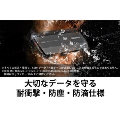 バッファローTypeA&C MiniStation SSD 500GB