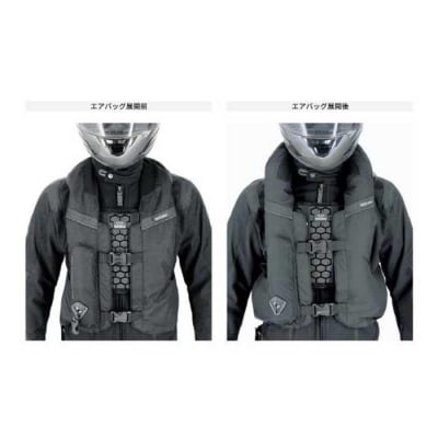 ＜2XLサイズ＞【バイク用品】エアバッグ　hit-air 一体型エアバッグ・ハーネスタイプ