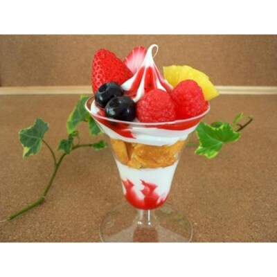 食品サンプル　ミニパフェ2個セット