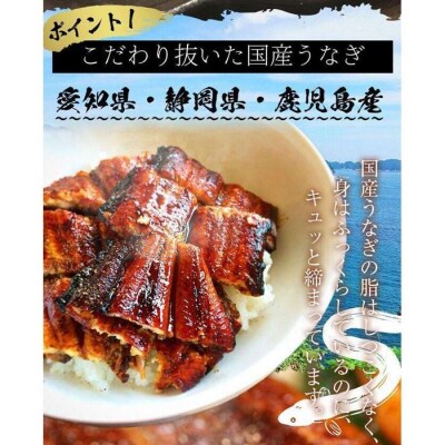 国産うなぎの蒲焼・白焼き豪華食べ比べセット(蒲焼2尾・白焼き2尾 計4尾)