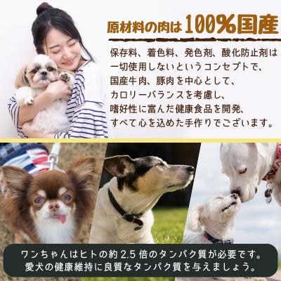愛犬のごほうびに!　犬用ペットフード　お徳用セット!4点詰め合わせセット