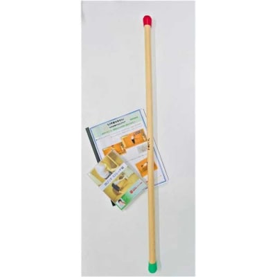 棒びくす用ひのき棒でストレッチ しなやかなからだに DVD&解説書付