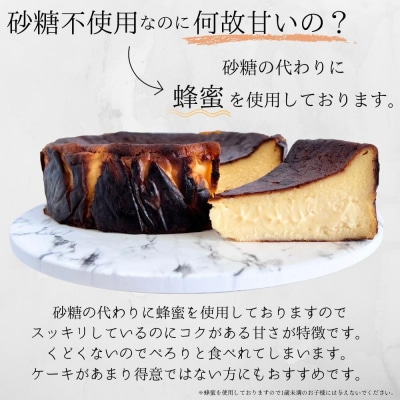 とろけるバスクチーズケーキ 2個セット(プレーン・プレミアム)