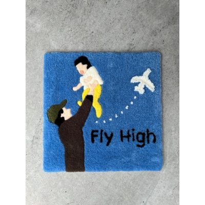 タフティングでつくる世界に1つのオリジナルラグマット 75cm×90cm以下