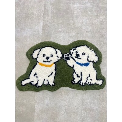 タフティングでつくる世界に1つのオリジナルラグマット 小サイズ