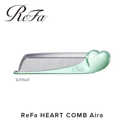 ReFa HEART COMB Aira【エメラルド】 リファ ハート コーム 美容