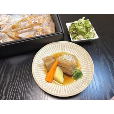 全4回コース【定期便】豚の角煮亭 ぶた路 角煮6個セット