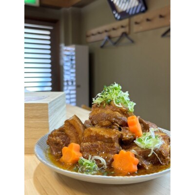 豚の角煮亭 ぶた路 角煮2種盛定食　利用券6枚