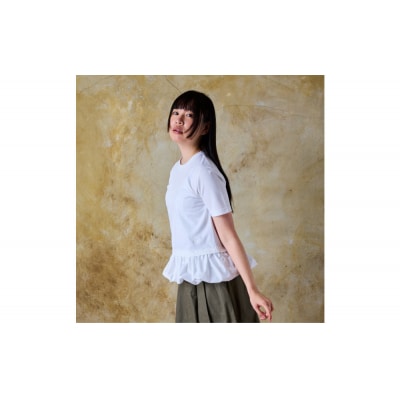 ◆サイズ:3(L)◆へプラムヘムTシャツ