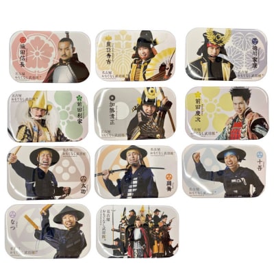 名古屋おもてなし武将隊　缶マグネットセット