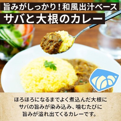 コーノスパイス サバと大根のカレー 200g×3パック