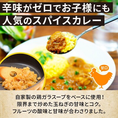 コーノスパイス チキンカレー 甘口 200g×3パック