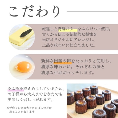 【星が丘カヌレ プレーン10個入り】フランスの焼き菓子