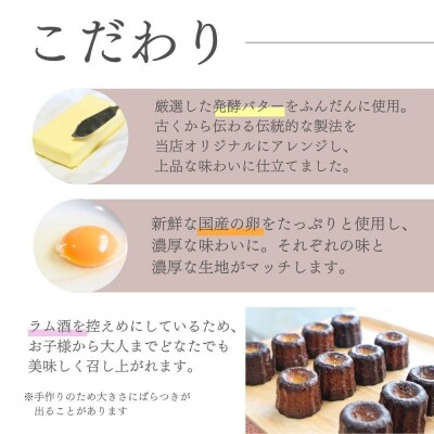 【星が丘カヌレ プレーン10個入り】フランスの焼き菓子