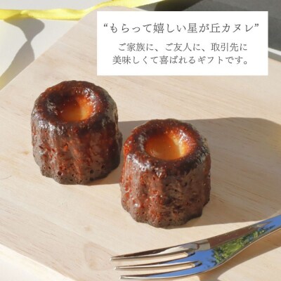 【星が丘カヌレ プレーン10個入り】フランスの焼き菓子