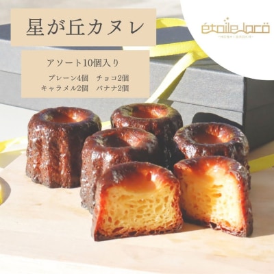 【星が丘カヌレ アソートセット10個入り】フランスの焼き菓子