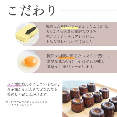 【星が丘ミニカヌレ アソートセット21個入り】フランスの焼き菓子