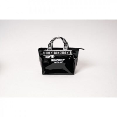 BUNCUREY　エナメルカートバック(BM23SS-17-037)〈ブラック〉
