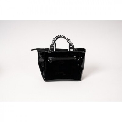 BUNCUREY　エナメルカートバック(BM23SS-17-037)〈ブラック〉